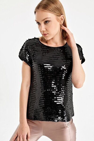 Armani Exchange Kadın Siyah Bluz