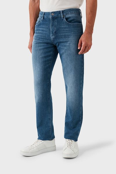Armani Exchange Blugi pentru bărbați din bumbac elastic slim - PANTALON JEANS 3DZJ13 Z1TTZ 25EV