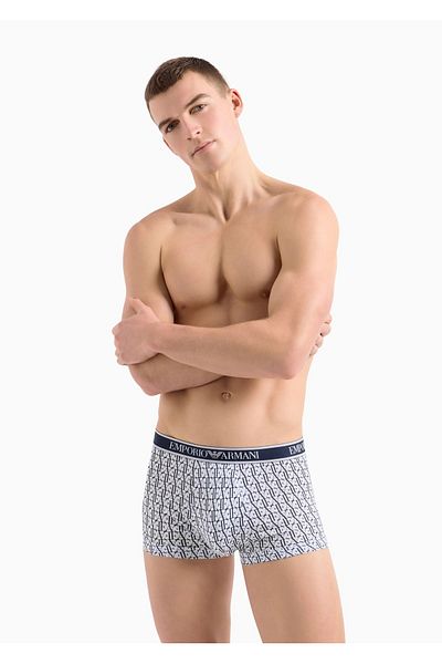 Emporio Armani Ανδρικό υφαντό ύφασμα κανονικό μοντέλο μονόχρωμο μπόξερ 112130   4R717-23631