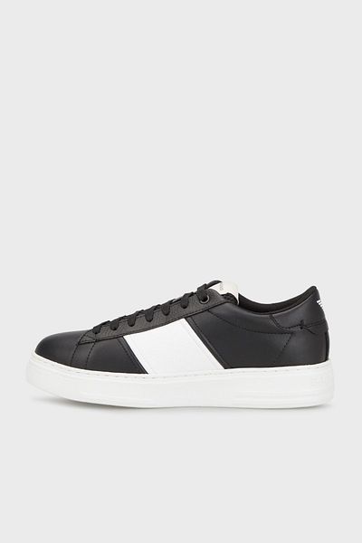 Emporio Armani Genuine Leather Sneaker Shoes Men's SHOES X4X570 XN840 N642