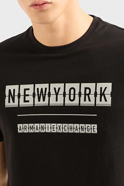 Armani Exchange Crew Neck CoTTon Men's T-ShiRT - Regular Fit T-ShiRT 3DZTHE ZJH4z 72AC