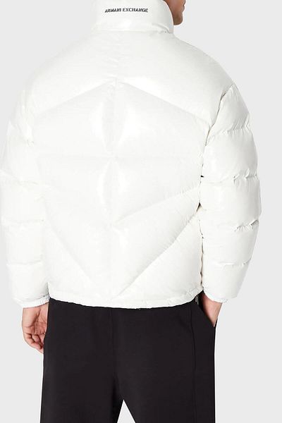 Armani Exchange Feather Filled Regular Fit Puffer Jacket Men 6RZBL3 ZN2RZ 1116