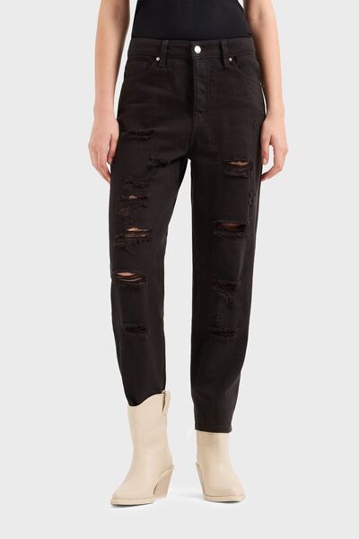Armani Exchange J51 Ripped Detailed Tapered Fit Jeans JEANS PANT 3DYJ51 Y1HRZ 1200