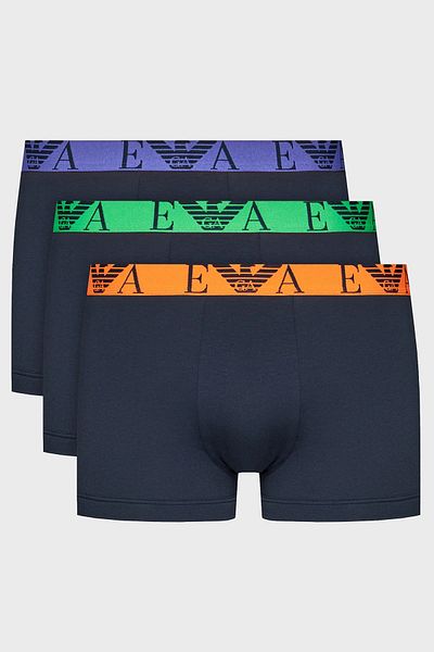 Emporio Armani Βαμβακερό Flexible 3 Pack Boxer Ανδρικό BOXER 111357   4R715 70435