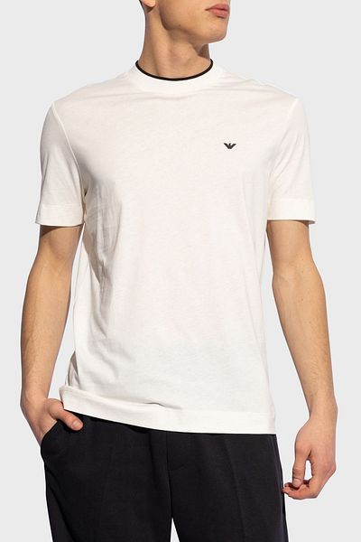 Emporio Armani Men's Regular Fit Cotton T-Shirt - 3D1T73 1JPZZ 01B4