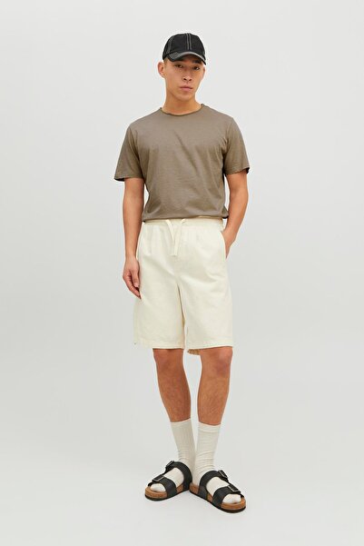 Jack & Jones Essentials Jjebasher Pamuklu Bisiklet Yaka T Shirt Erkek T SHİRT...