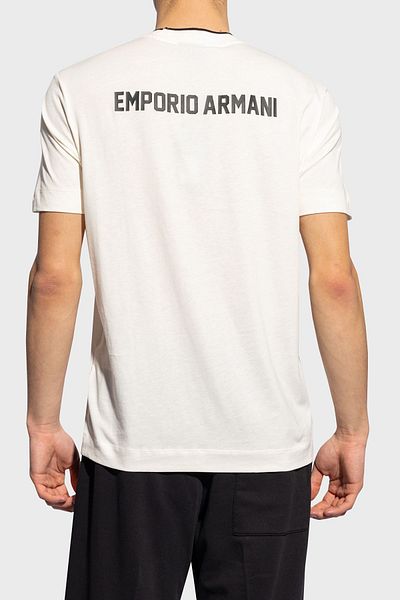 Emporio Armani Men's Regular Fit Cotton T-Shirt - 3D1T73 1JPZZ 01B4