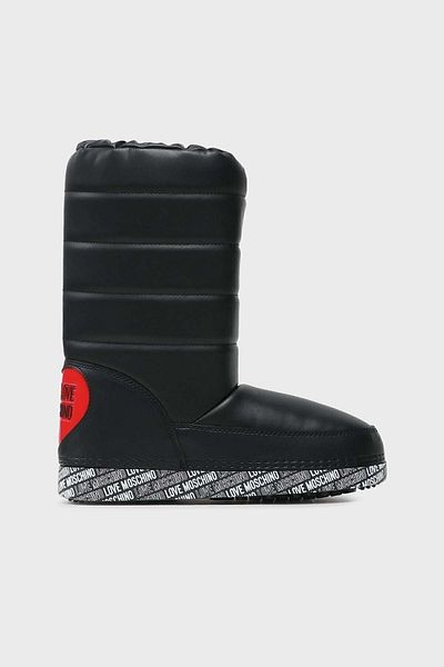 Love Moschino Water Resistant Logo Drawstring Snow Boots SNOW BOOTS JA24162G1HIT400B