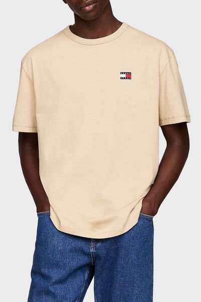 Tommy Jeans تي شيرت رجالي من القطن برقبة دائرية - DM0DM17995 AB9