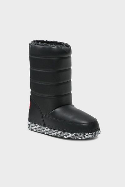 Love Moschino Water Resistant Logo Drawstring Snow Boots SNOW BOOTS JA24162G1HIT400B