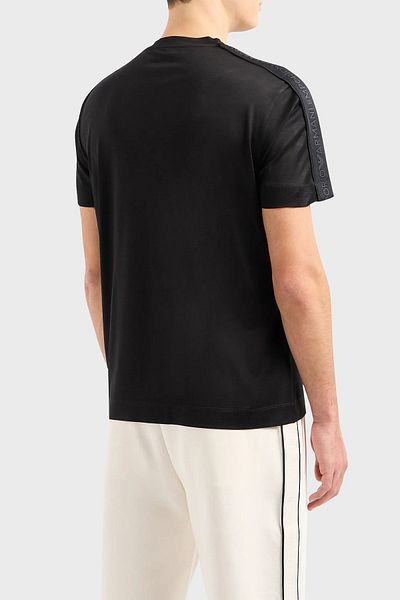 Emporio Armani Tricou cu decolteu rotund Regular Fit Tricou bărbați 3D1TD3 1JUVZ 0999