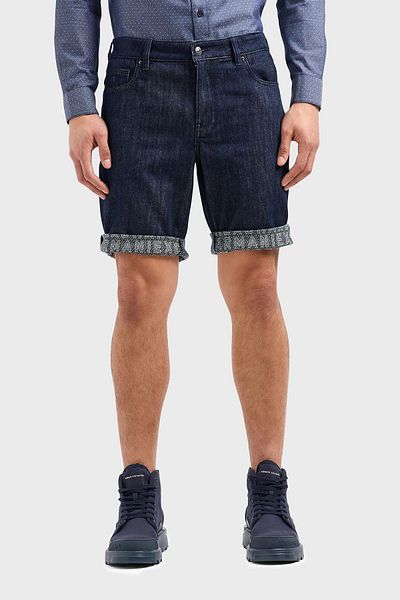 Armani Exchange Men's Jeans Short - J65 Stretch, Regular Fit, Pocket, SHORT 3DZJ65 Z1XKZ 25FR