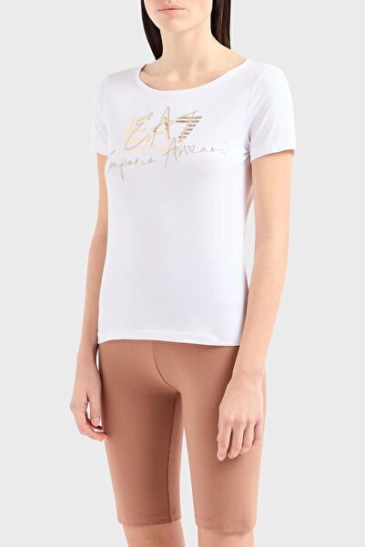 EA7 Велосипедна сорочка з бавовняної тканини - Regular Fit TSHIRT 3DTT26 TJFKZ 0101