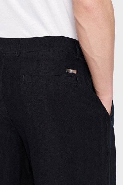 Armani Exchange Linen Rayon Twill Bermuda Men's Bermuda 8nzs67 Znfnz 1583