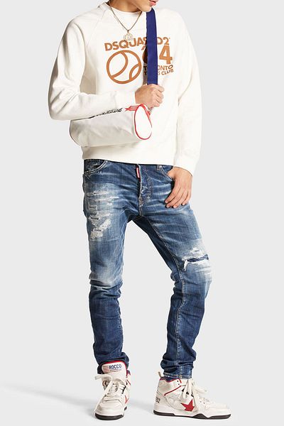 DSquared2 Men'sSkinnyFit Stretch CottonJeans- S71lb1365 S30342 470