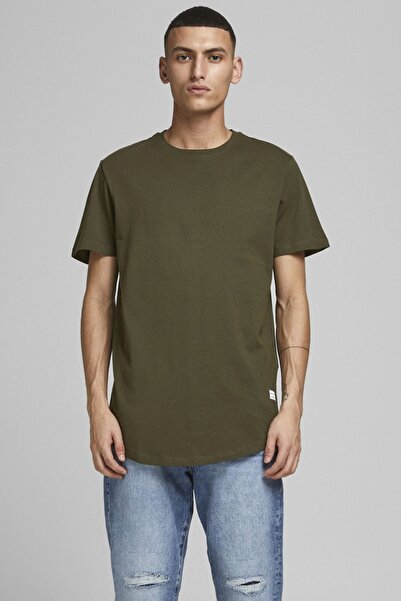 Jack & Jones Essentials Jjenoa Cotton Crew Neck T Shirt Men's T Shirt 12113648