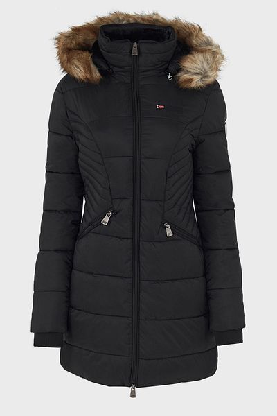 Norway Geographical Women's Black Coat Wr606f-black