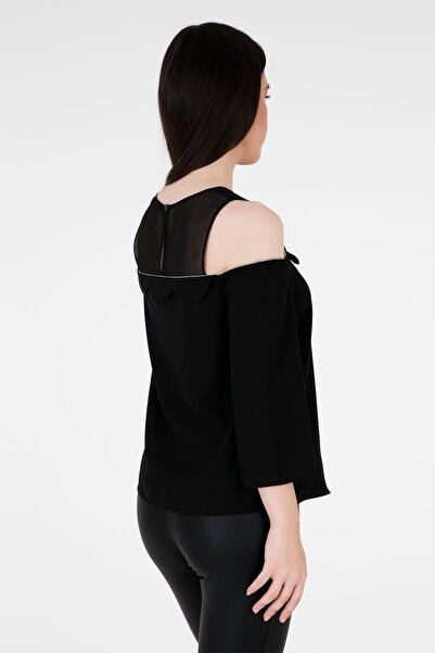 Armani Exchange Women's Black Blouse