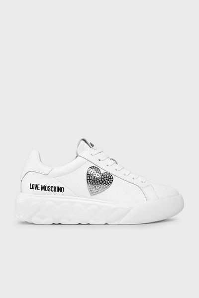 Love Moschino Thick Sole Logo Sneakers - Shoes Ja15014G1Iia0100