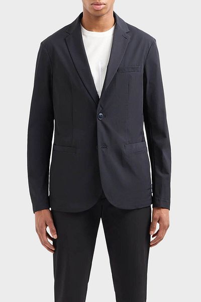 Armani Exchange Regular Fit Buttoned Blazer Jacket Men's JACKET 8NZG49 ZNYZZ 1583