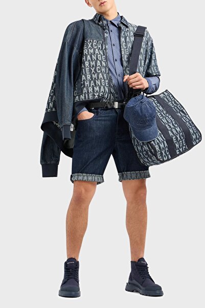 Armani Exchange Men's Regular Fit Short Sleeve Shirt - 3DZCD4 Z1WAZ 05HC