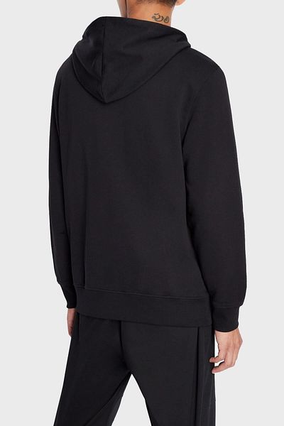 Armani Exchange Λογότυπο κανονική εφαρμογή γιακάς με κουκούλα 100% βαμβακερό ανδρικό ιδρώτας 6lzmax Zjfaz 1200