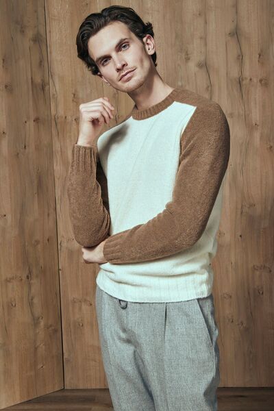 GRAN SASSO Woolen Crew Neck Sweater Men's SWEATER 13187 24003 140