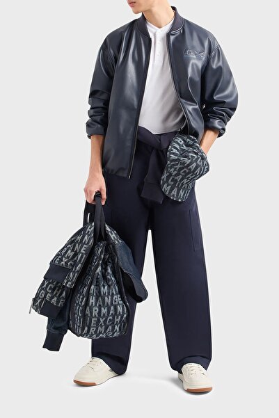 Armani Exchange Бавовняна футболка з регулярним кроєм та поло-комірцем для чоловіків ФУТБОЛКА З ПОЛО-КОМІРЦЕМ 3DZFHZ ZJXHZ 1100