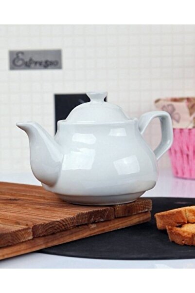 Milenyum Beyaz Porselen Demlik 500 ml