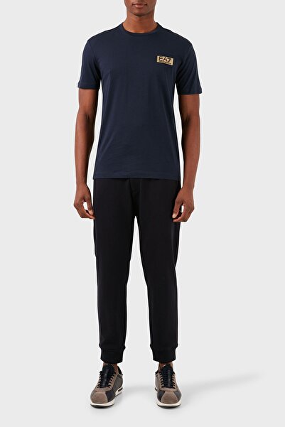 EA7 Велосипедна комір 100% бавовна Regular Fit T Shirt Чоловіча футболка 3DPT07 PJM9Z 1554