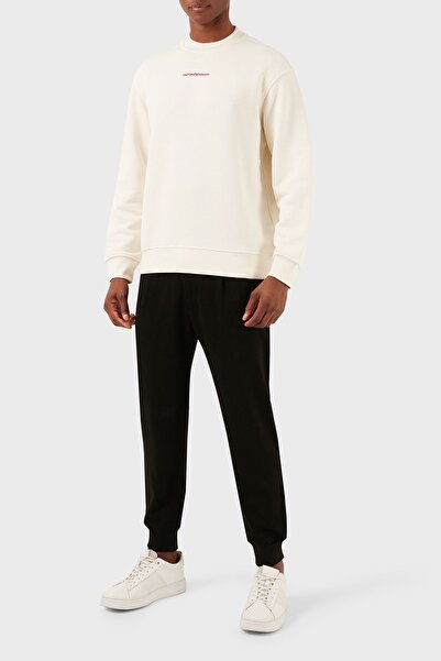 Emporio Armani Pamuklu Regular Fit Sıfır Yaka Sweat Erkek SWEAT 3D1MEC 1JODZ 0165