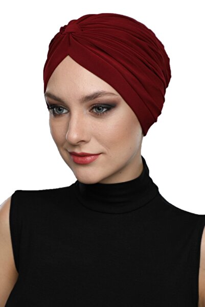 fidan bone غطاء رأس طبي جاهز باللون العنابي مع أشرطة متقاطعة، مناسب للاستخدام...