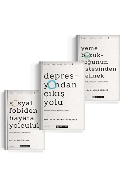 Epsilon Yayınevi Hayatı Anlamak Serisi 3 Kitap Set Prof. Dr. M. Hakan Türkçapar