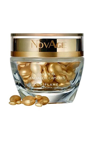 Oriflame Novage Nutri6 Yüz Yağı Kapsülleri 30 Adet
