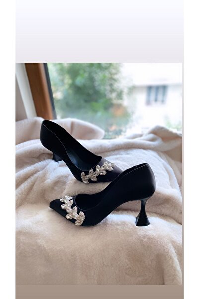 LADİESHOE Stiletto din piatră brodat manual