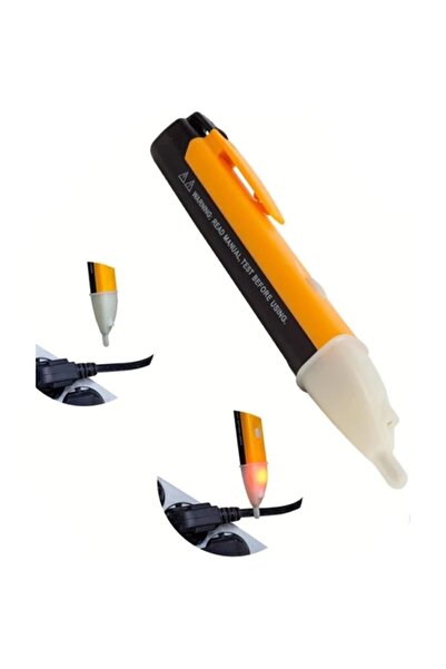 Genel Markalar Dedektörlü Temassız Işıklı Kablo Voltaj Test Elektrik Kaçak Di...