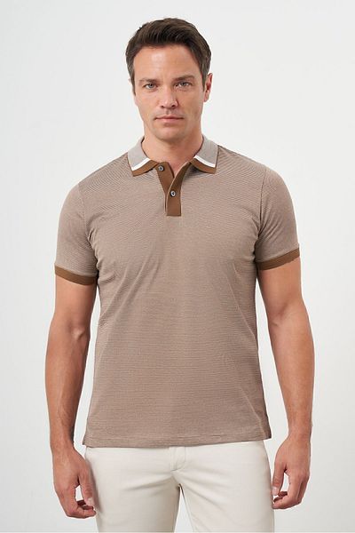 Morven Ανδρικό T-Shirt με γιακά Polo Trend Dynamic Fit