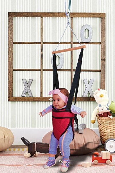 Bundeba Bella Bebek Hoppala Askılı Yaylı Zıp Zıp Yürüteç Emniyet Kemerli Tavana Asılan Yaylı Zıpzıp