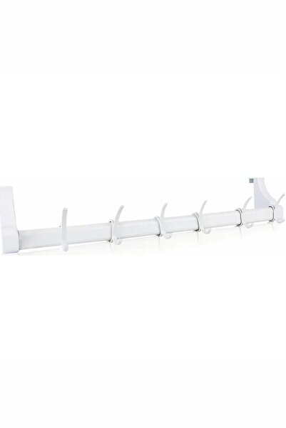 Bundeba Kancalı Kapı Arkası Askı Ceket Mont Kıyafet Askısı Plastik 12 Kancalı Portatif Amerikan Askı Çengel