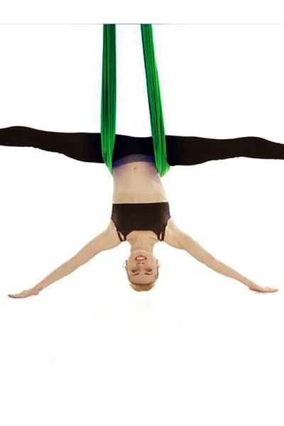 Bundera Yoga Fly Hammock Ceiling Suspended Anti-Gravity Fitness Pilates Aerial Acrobatics Exercise Balance Machine