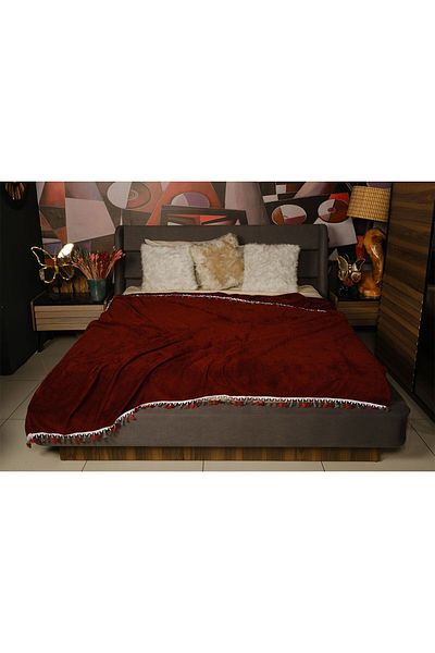 MİLAYS LİFE HOME COLLECTİON MILAY'S LIFE HOME - SOFT Tufted Welsoft Blanket Bedspread