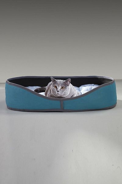 Bundera Suzi Cat Dog Bed Blue Pet Cat Cushion Cat Nest House Hut
