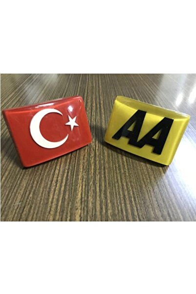 SÜSLEN Türk Bayrağı - Aa Panjur Arması - Panjur Arması 2'li Set