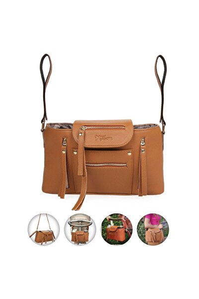 motheric حقيبة العناية بتنظيم عربة الأطفال من تابا مع حزام كتف، منظم منظم عربة الأطفال