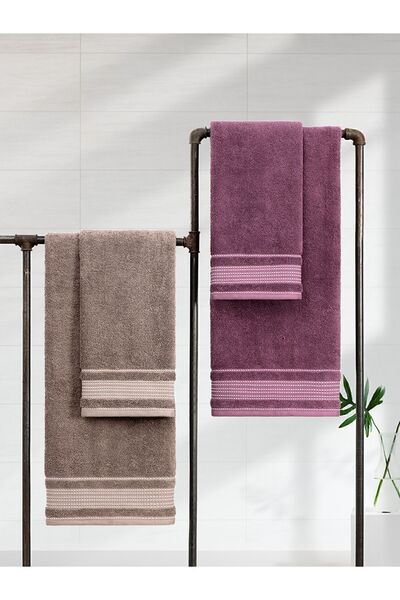 KARNA ΣΕΤ ΠΕΤΣΕΤΕΣ 4 ΤΕΜΑΧΙΑ LADIN 50x90 - 70x140