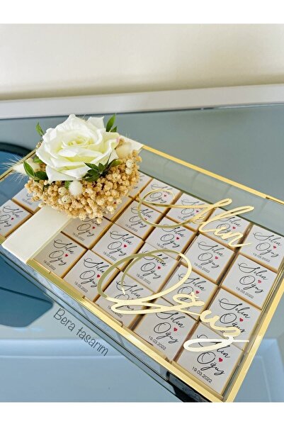 Bera tasarım Kız Isteme Çikolatası, , Söz Çikolatası, Nişan Çikolatası Çiçeği...