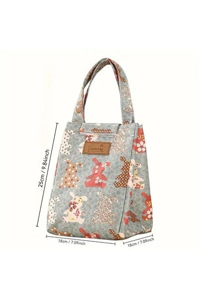 GlassySKY Oxford Cloth Thermal Lunch and Lunch Bag - Waterproof and Durable, for Office School Picnic