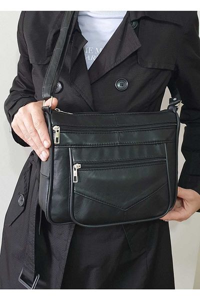 atter Geantă de damă din piele naturală (27CM X 21CM)