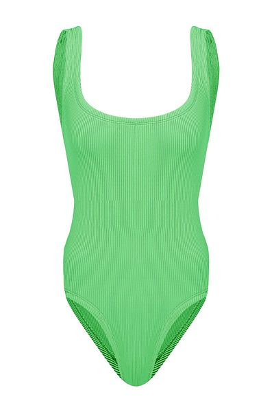 Sandshaped MITZI CRINKLE ONE PIECE LIME ONE SIZE