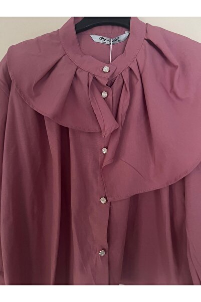 Zübeyde Sayın Etek Üstü Poplin Gömlek